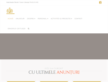 Tablet Screenshot of colegiulgoethe.ro